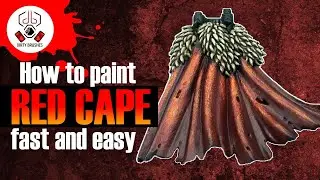 How To Paint a Red Cape