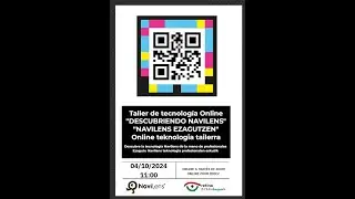 TALLER DE TECNOLOGÍA ONLINE: DESCUBRIENDO NAVILENS