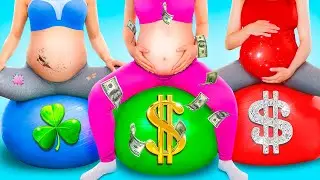 Бедная VS Богатая VS Ультра Богатая Беременная || Дешевые и Дорогие Советы