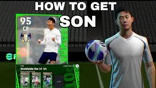 TRICK TO GET 100 RATED SON HEUNG MIN FROM PLAYER OF THE WEEK PACK IN E FOOTBALL 2024