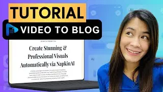 Use AI to Create Blog from Video - Video To Blog Review 