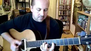 Raindrop Rag by Zane Charron - Fingerstyle Guitar in HD