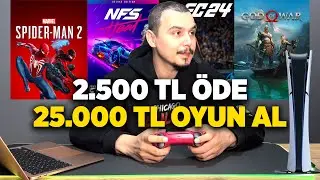 PlayStation 2.500 TL öde 25.000 TL Oyun İndirme | Kardeş Üyelik Nasıl Yapılır