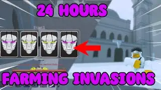 What I GOT From FARMING Invasions For 24 HOURS In Peroxide (Godly Item)