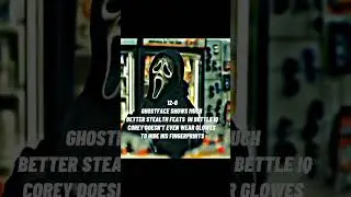 GHOSTFACE ( SCREAM6) VS COREY CUNNINGHAM ( H ENDS) WITH PROOFS
