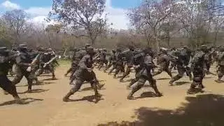 Asi se entrena el ejercito Hondureño