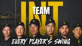 Every Team International Player's Golf Swings @ The 2024  Presidents Cup in Montreal 🇨🇦