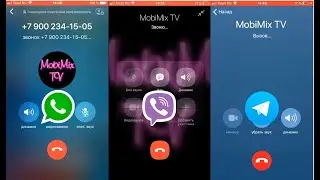 Incoming call: WhatsApp,Telegram & Viber