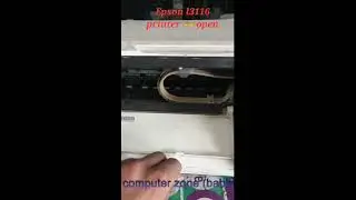 EPSON L3116 Scanner Open