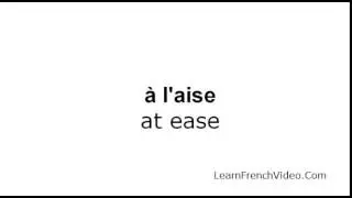 French Feelings Vocabulary