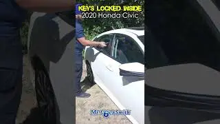 Keys Locked Inside Car | Honda Civic 2020 
