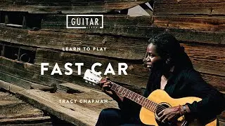 Tracy Chapman Fast Car - Guitar Lesson + Guitar Tutorial