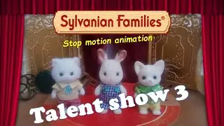 Sylvanian Families || Talent show - Stand up Comedy || Calico Critters || Stop motion animation