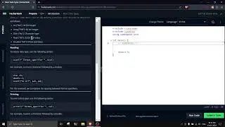 failed attempt hackerrank Basic Data Types cpp.