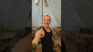Шатёр в лесах Скандинавии