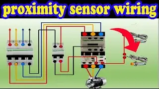 three phase motor operate with sensor | 2 wire sensor wiring connection | ali technical power