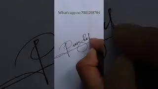 Sign your signature Prabhakar #signature #design #sign #art #youtubeshorts #viralshorts #supersign