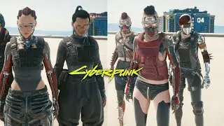 Cyberpunk 2077 NPC Wars #19 : Female Ninja VS Female Maelstrom Elite