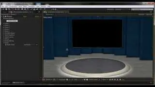 Virtual Set Made in After Effects Using Element 3D