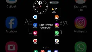 Samsung Telefonlarda Yazı tipi ve Boyutu Ayarlama