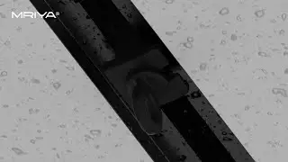 Moisture-resistant concealed mounting cornice MRIYA LUXE for plasterboard