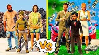 POOR Vs RICH Family In GTA 5!