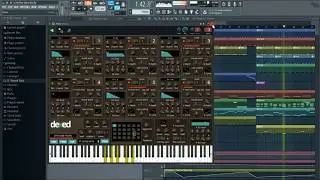 RetroWave / SynthWave in the style of the 80s. Project in FL Studio # 5