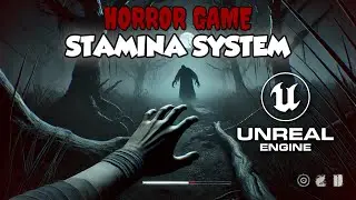 Ultimate Stamina System Tutorial | Horror Game Series Part 12 | Unreal Engine 5
