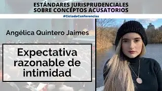 Expectativa razonable de intimidad en el proceso penal. Angélica Quintero Jaimes.