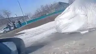 Ике ГАИ машинасы бәрелешкән