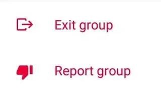 How To Exit Group from WhatsApp
