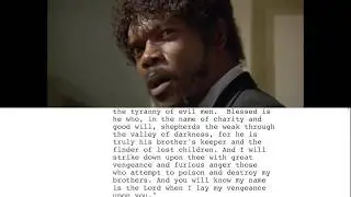 Pulp Fiction Ezekiel 