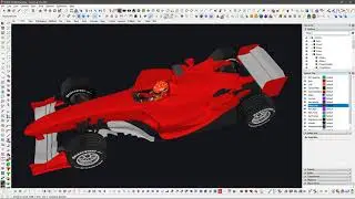 F2004 Modeling WIP + Wheel Texturing