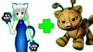 Cat-Bee + Anime Cat-Girl = ??? Poppy Playtime Animation