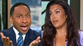 Stephen A Smith & Molly Get Heated Over Giannis VS Haliburton's Dad