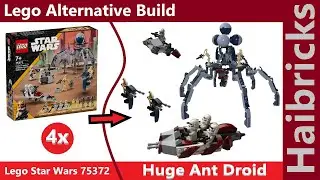 Huge Ant Droid! Lego Star Wars 75372 Clone Trooper & Battle Droid Battle Pack | Lego Alternate Build