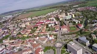 Vyškov. Potensic Atom SE drone view