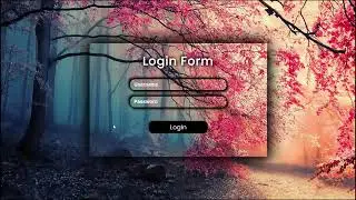 How To Create Simple Login Form Design | Using HTML and CSS