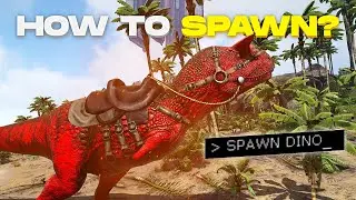 How to Spawn Dinos in Ark? - Ark Commands #03