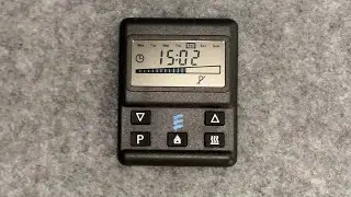 How to use an Eberspacher Diesel Heater (701 Controller)