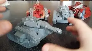Warhammer 40k leman russ tanks