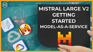Mistral Large v2 Model-as-a-Service GUI/API (Google Cloud)