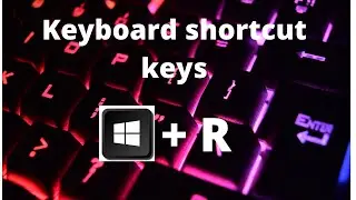 keyboard shortcut keys