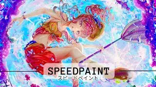 【Illustration Making】The Vibrance Of Summer | Catiya