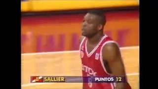 Bryan Sallier | Tau vs Manresa | ACB Finals 1998 | G1