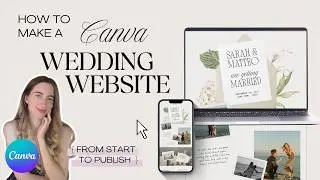 How to make a Canva Wedding Website from scratch ( step-by-step ) | Canva Tutorial 2026