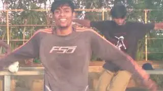 hip hop dance practice at Beach