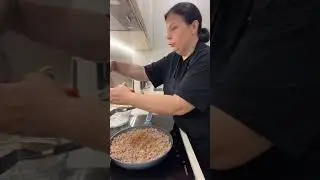 Перец фаршированный, запечённый в духовке/@Lazarevaolga_