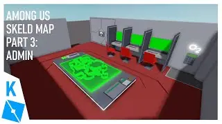 Recreating the SKELD MAP from Among Us in Roblox Studio | Part3 Admin