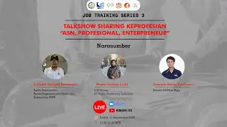 Job Training #3 : Talkshow Sharing Keprofesian Bidang Geomatika